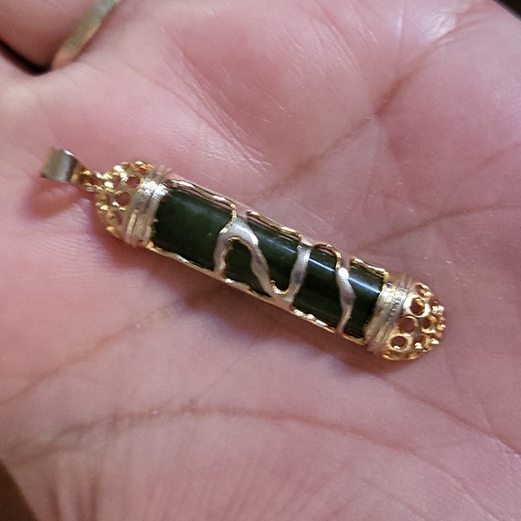 Vintage sterling pendent - Picture 3 of 5